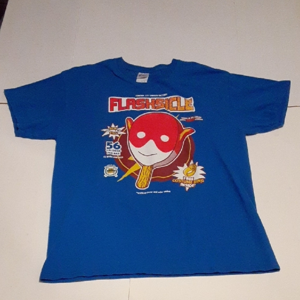 Men's Blue Flashsicle Graphic T-Shirt